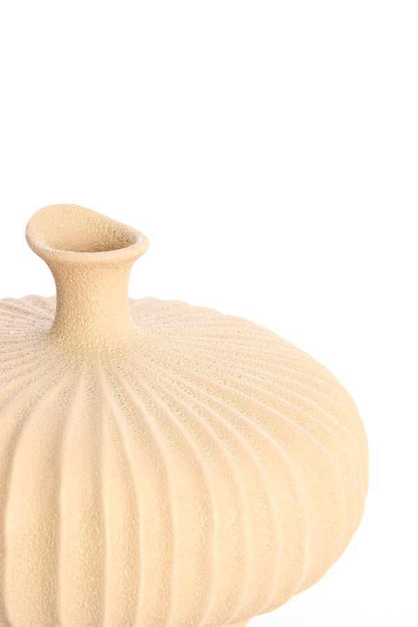 Light & Living Accessories Vase deco 23x22,5x18 cm NEVANO matt peach House of Isabella UK