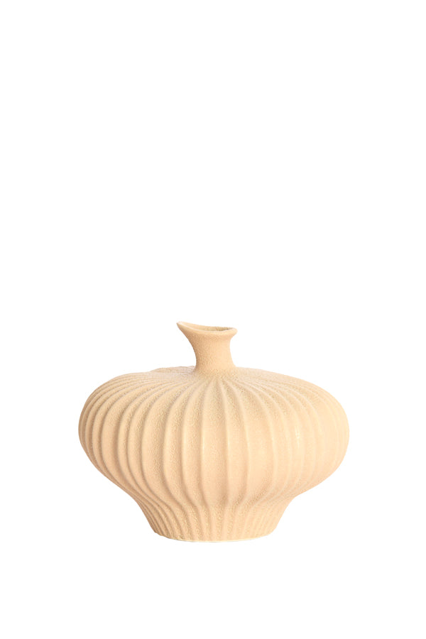 Light & Living Accessories Vase deco 23x22,5x18 cm NEVANO matt peach House of Isabella UK
