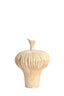 Light & Living Accessories Vase deco 23x22x32,5 cm NEVANO cream+orange-brown House of Isabella UK