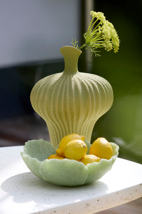 Light & Living Accessories Vase deco 23x22x32,5 cm NEVANO matt green House of Isabella UK