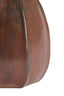 Light & Living Accessories Vase deco 23x26 cm SERRA ceramics matt dark red-brown House of Isabella UK