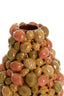 Light & Living Accessories Vase deco 23x27 cm CITRUS ceramics brown-orange+green House of Isabella UK