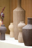 Light & Living Accessories Vase deco 23x43,5 cm AYNA ceramics dark brown House of Isabella UK