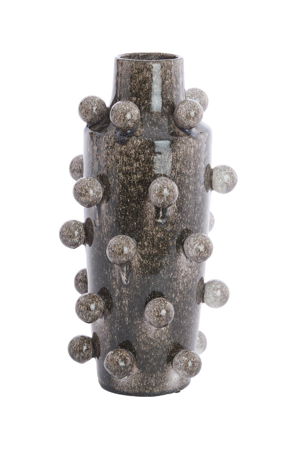 Light & Living Accessories Vase deco 23x43 cm MOLLY ceramics dark brown House of Isabella UK