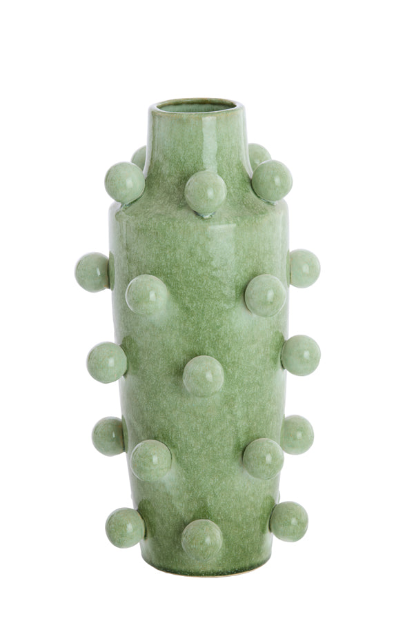 Light & Living Accessories Vase deco 23x43 cm MOLLY ceramics mint green-green House of Isabella UK