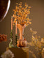 Light & Living Accessories Vase deco 23x44 cm BUTTERFLY ceramics orange+taupe House of Isabella UK