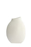 Light & Living Accessories Vase deco 23x9x31,5 cm VOLANO ceramics matt cream House of Isabella UK