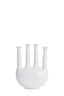 Light & Living Accessories Vase deco 24,5x11,5x34,5 cm BEKAPO ceramics cream House of Isabella UK