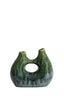 Light & Living Accessories Vase deco 24,5x11x21,5 cm KATHA ceramics petrol House of Isabella UK