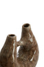 Light & Living Accessories Vase deco 24,5x11x21,5 cm KATHA ceramics shiny brown House of Isabella UK