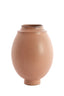 Light & Living Accessories Vase deco 24,5x33,5 cm LOREA ceramics matt terra pink House of Isabella UK