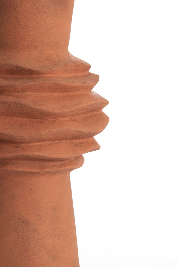 Light & Living Accessories Vase deco 24,5x73 cm OLIVORA ceramics terra House of Isabella UK