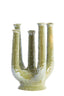 Light & Living Accessories Vase deco 24x18x36 cm LEONJO ceramics oil light green House of Isabella UK