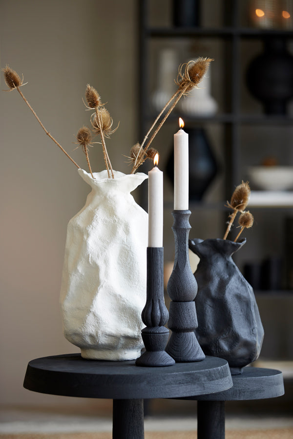 Light & Living Accessories Vase deco 24x22x41 cm HOLBOX cream House of Isabella UK