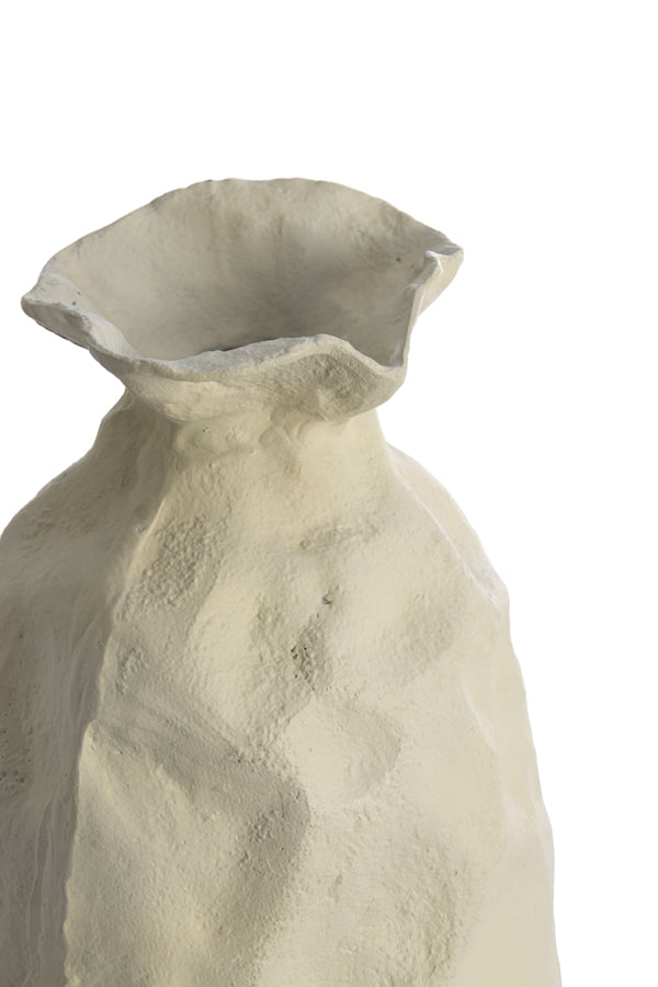 Light & Living Accessories Vase deco 24x22x41 cm HOLBOX cream House of Isabella UK