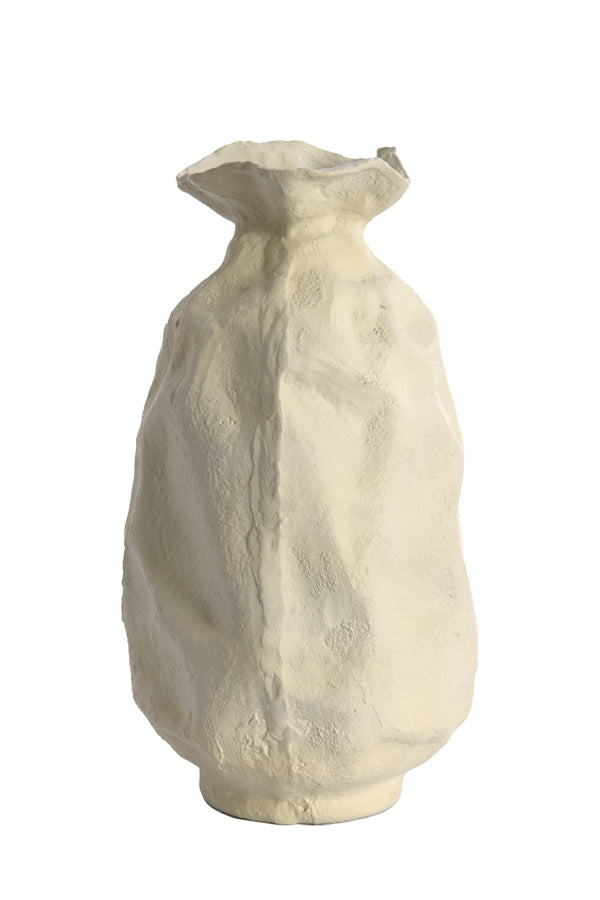 Light & Living Accessories Vase deco 24x22x41 cm HOLBOX cream House of Isabella UK