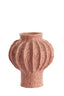 Light & Living Accessories Vase deco 24x28,5 cm HAKONE ceramics coral-red House of Isabella UK