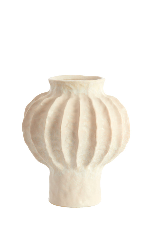 Light & Living Accessories Vase deco 24x28,5 cm HAKONE ceramics cream House of Isabella UK