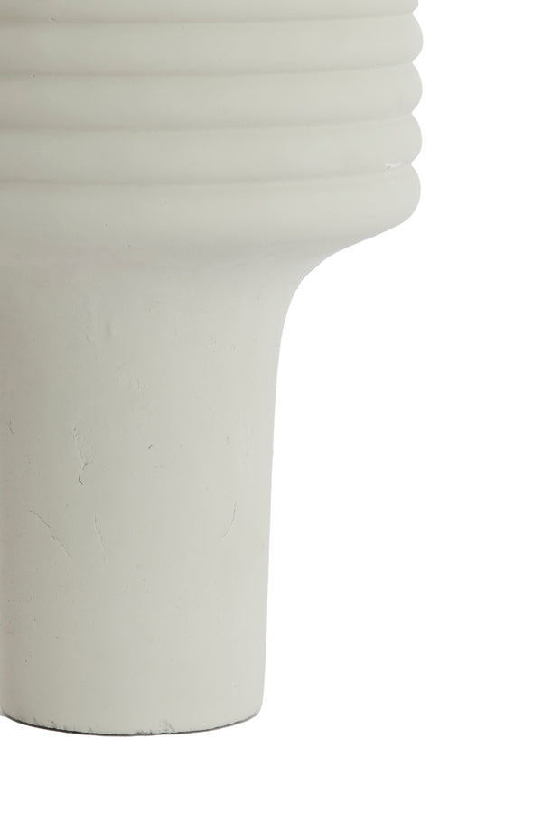Light & Living Accessories Vase deco 24x35 cm SYLVA ceramics cream House of Isabella UK