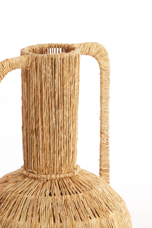 Light & Living Accessories Vase deco 24x37 cm BLENZA jute natural House of Isabella UK