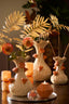Light & Living Accessories Vase deco 24x40 cm ODALI ceramics cream+orange House of Isabella UK