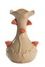 Light & Living Accessories Vase deco 24x40 cm ODALI ceramics cream+orange House of Isabella UK