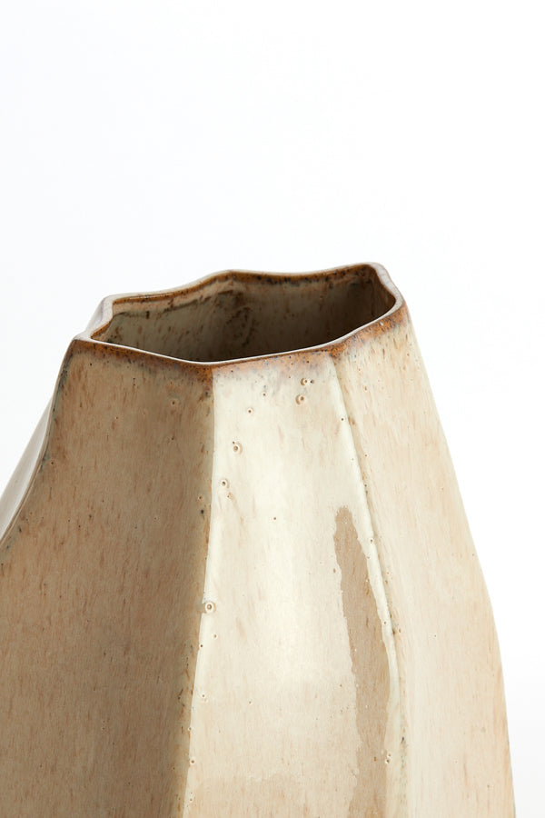 Light & Living Accessories Vase deco 25,5x22x27 cm CHIADO shiny beige House of Isabella UK