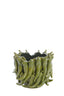 Light & Living Accessories Vase deco 25,5x24,5x20,5 cm PEPPER ceramics dark green House of Isabella UK