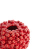 Light & Living Accessories Vase deco 25,5x27 cm BERRIES ceramics red House of Isabella UK
