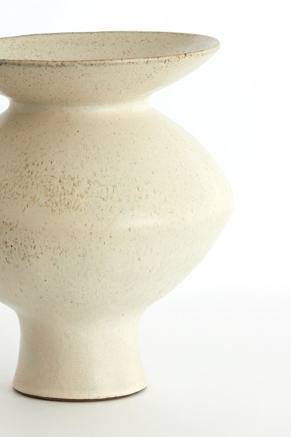 Light & Living Accessories Vase deco 25,5x29 cm AJUDA matt cream-sand House of Isabella UK