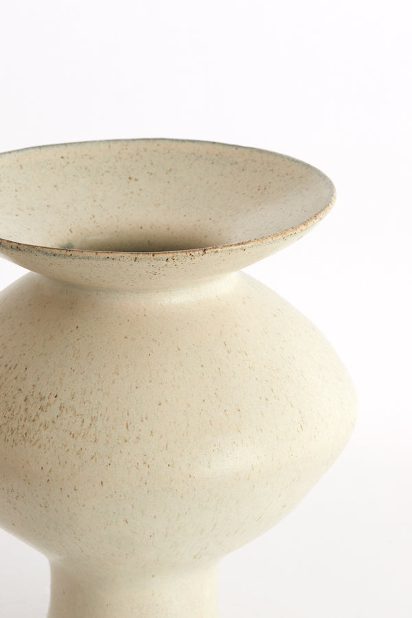Light & Living Accessories Vase deco 25,5x29 cm AJUDA matt cream-sand House of Isabella UK