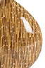 Light & Living Accessories Vase deco 25x11x32 cm LORCA bamboo brown House of Isabella UK