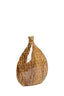 Light & Living Accessories Vase deco 25x11x32 cm LORCA bamboo brown House of Isabella UK