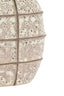 Light & Living Accessories Vase deco 25x12,5x28 cm MANTU ceramics matt dark brown+cream House of Isabella UK