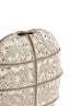 Light & Living Accessories Vase deco 25x12,5x28 cm MANTU ceramics matt dark brown+cream House of Isabella UK