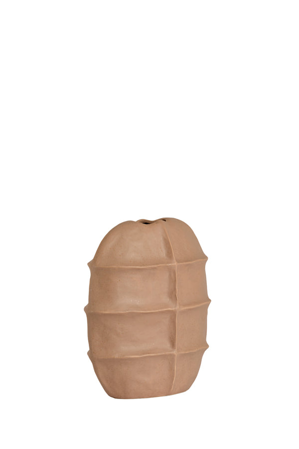 Light & Living Accessories Vase deco 25x12,5x28 cm MANTU ceramics matt old pink House of Isabella UK