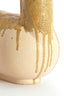 Light & Living Accessories Vase deco 25x14x24 cm SERRES ceramics cream+olive green House of Isabella UK