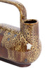 Light & Living Accessories Vase deco 25x14x24 cm SERRES ceramics d brown+cream+orange House of Isabella UK