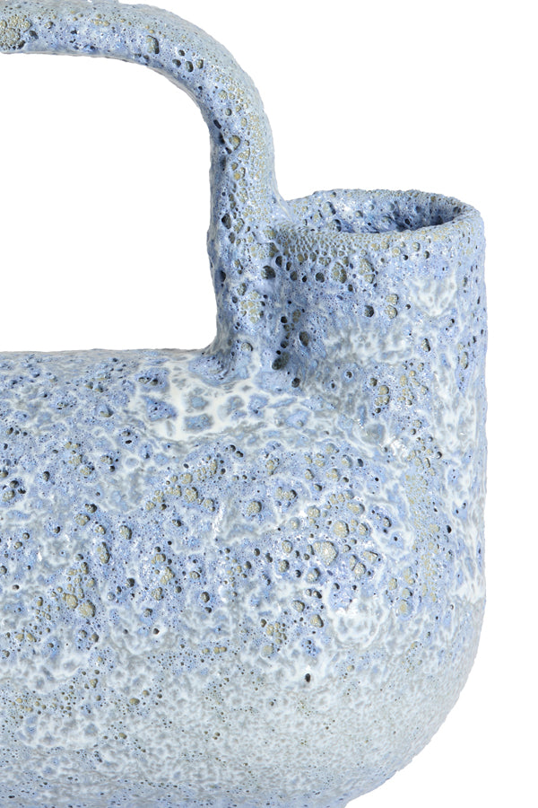 Light & Living Accessories Vase deco 25x14x24 cm SERRES ceramics light blue House of Isabella UK