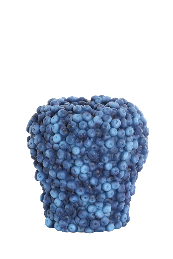 Light & Living Accessories Vase deco 25x25 cm BERRIES dark blue House of Isabella UK