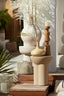 Light & Living Accessories Vase deco 25x25 cm TOLIMU bamboo natural House of Isabella UK