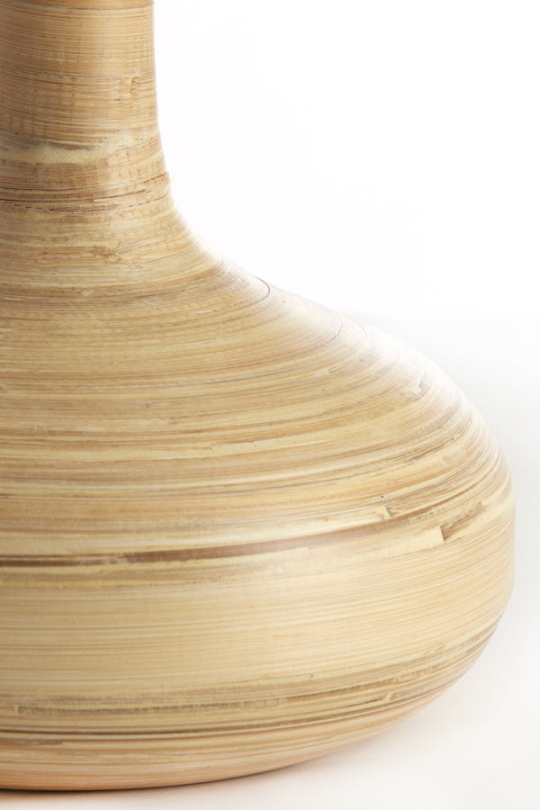 Light & Living Accessories Vase deco 25x25 cm TOLIMU bamboo natural House of Isabella UK