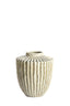 Light & Living Accessories Vase deco 25x28 cm TALEA ceramics olive green-cream House of Isabella UK