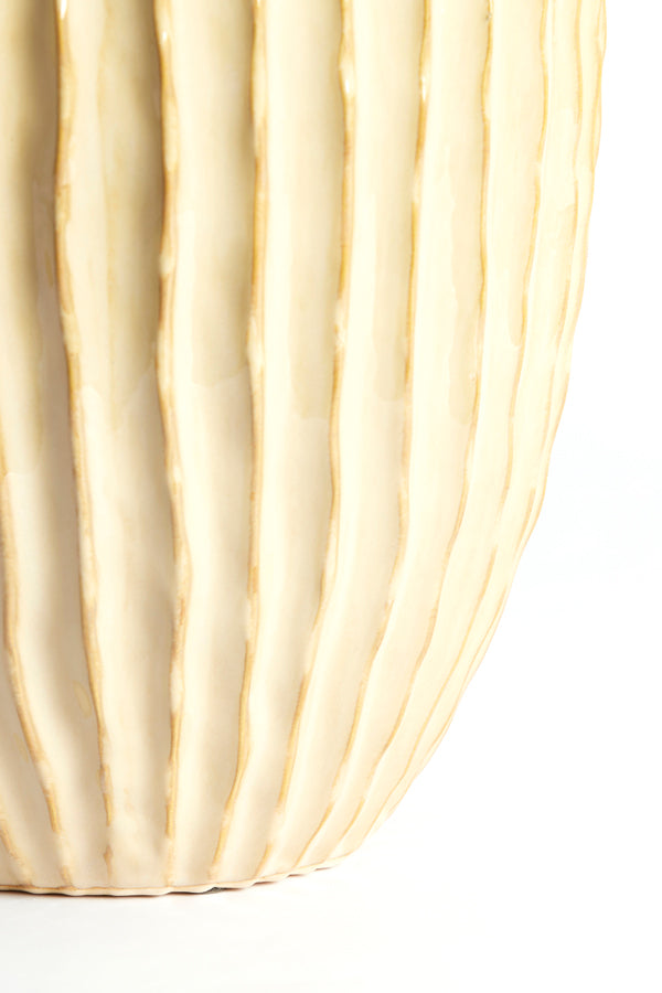 Light & Living Accessories Vase deco 25x28 cm TALEA ceramics sand-beige House of Isabella UK