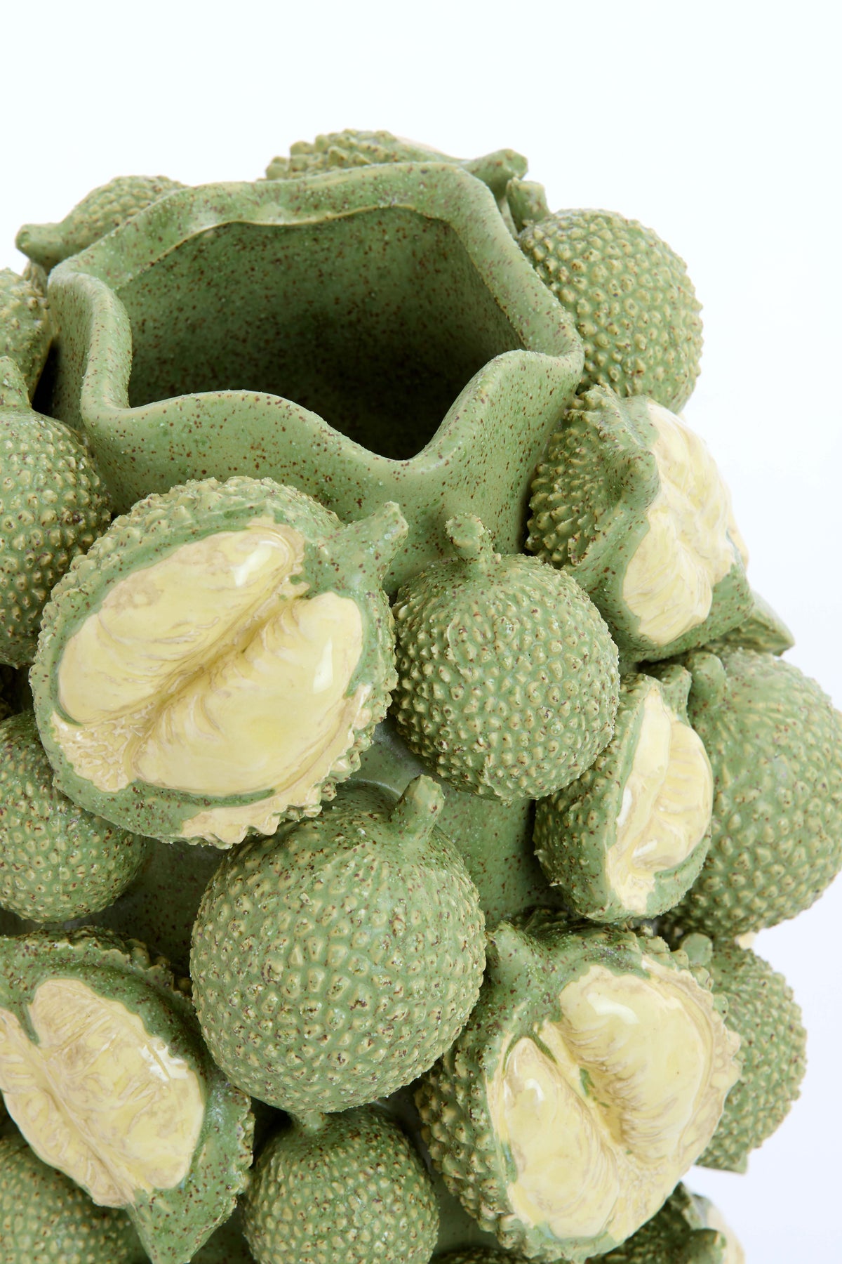 Light & Living Accessories Vase deco 25x30 cm LANIKA ceramics matt green House of Isabella UK