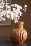 Light & Living Accessories Vase deco 25x30 cm ZIRJA ceramics orange House of Isabella UK