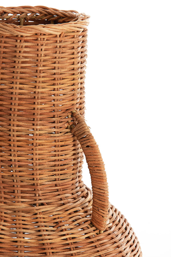 Light & Living Accessories Vase deco 25x35 cm NARINO rattan brown House of Isabella UK