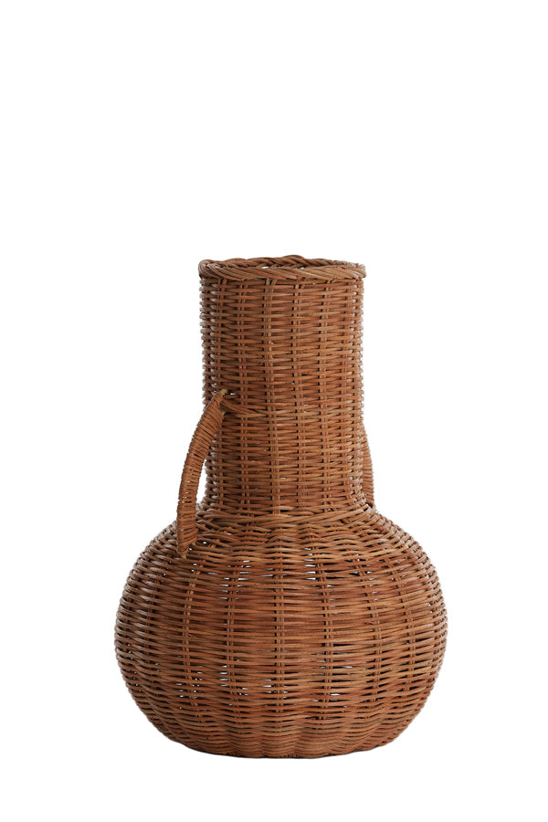 Light & Living Accessories Vase deco 25x35 cm NARINO rattan brown House of Isabella UK