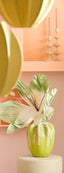Light & Living Accessories Vase deco 25x38 cm CHIERI ceramics light green+cream House of Isabella UK