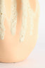 Light & Living Accessories Vase deco 25x38 cm CHIERI ceramics light pink+cream House of Isabella UK